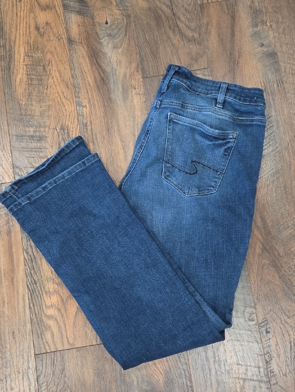 Silver Jeans Elyse Slim Bootcut Dark Blue Women's Jeans